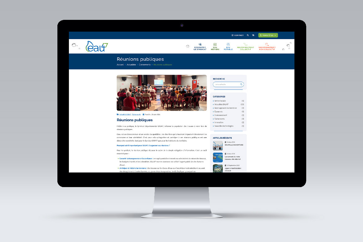 Création de site internet gironde